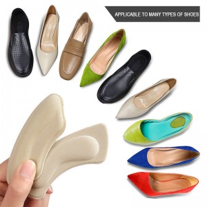 High heel soft anti-friction invisible heel grips