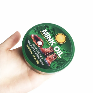 Skovoks Tin Can Waterproof Mink Oil for skinnsko