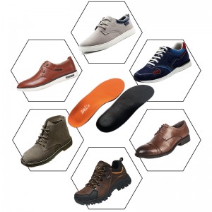 Стельки для поддержки свода стопы при плоскостопии, стельки для бега и ходьбы, ортопедические оранжевые вставки для обуви