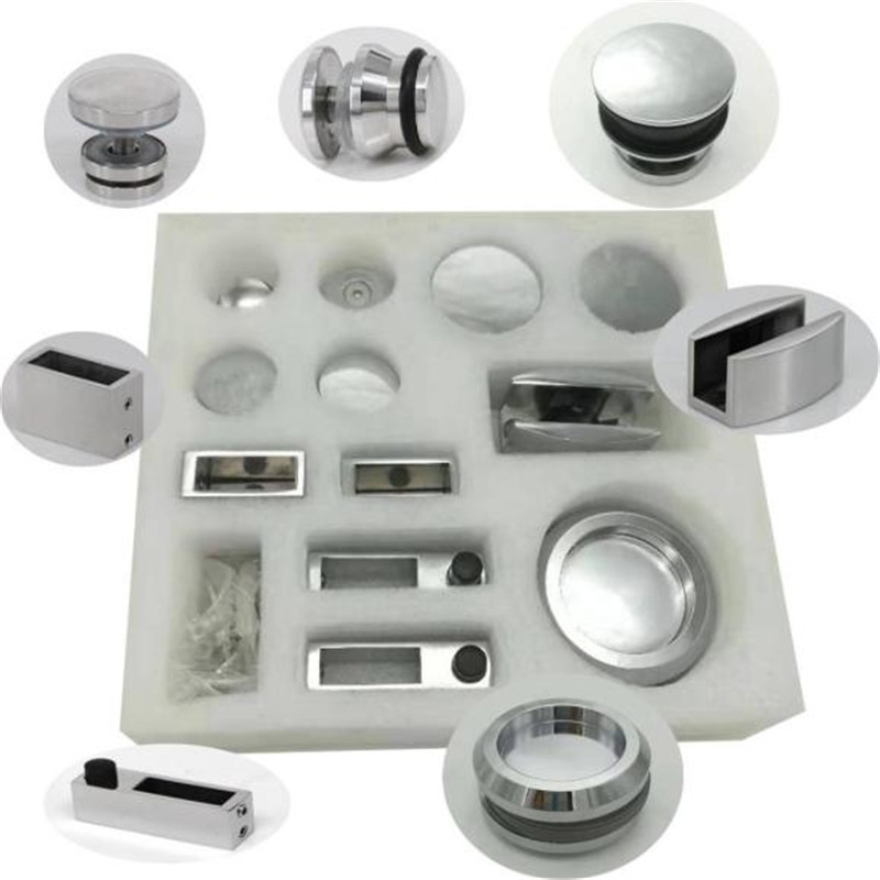Factory wholesale Shower Glass Door Hardware - Sliding shower door hardware of glass door kit – Maygo