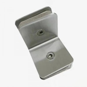 Hot Sale for Hardware For Showers - stainless steel shower glass clips of shower room hardware – Maygo