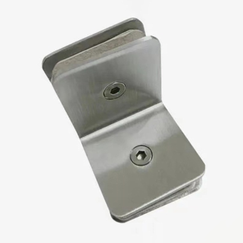 High Quality Shower Glass Door Kit - stainless steel shower glass clips of shower room hardware – Maygo