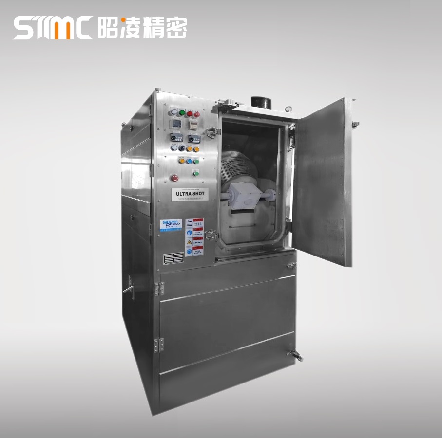 Ultra Shot NS-60C Cryogenic Deflashing/Deburring Machine for Small Rubber Part, Polyurethane, Silicone, Plastic, Die-casting and Metal Alloy Products