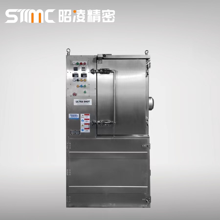 Máquina automática de desbarbado criogénico de produtos de neopreno Ultra Shot NS-60C