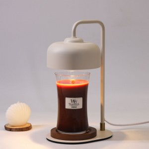 Sveču sildīšanas lampa ar taimeri, saderīga ar burku svecēm, lampas sveču sildītājs regulējams, metāla augšējais sveču sildītājs ar GU10 spuldzēm aromātiskām svecēm