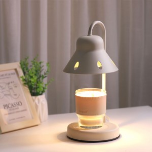 Diseño exclusivo de lámpara calentadora de velas para el hogar, barata, ahuecada