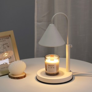 شمع‌گرم‌کننده، لامپ قابل تنظیم برای شمع‌های بزرگ یانکی و شمع‌های فتیله‌ای 3، شمع‌گرمکن‌های بالای سر، 110-120 ولت، لامپ‌های گرم‌کننده شمع ذوب‌کننده خودکار برقی (سفید/مشکی)
