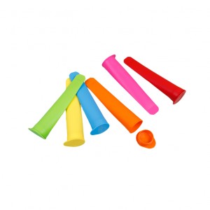 Silikon-DIY-Sticks-Hersteller für Lollipop-Creme-Form, Antihaft-Tabletts, Eis am Stiel-Stick, Eisform
