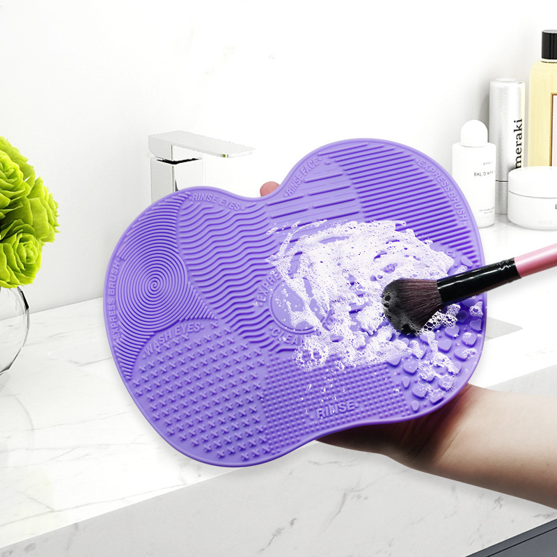 Makeup Silicone Mat Cleaner Brush Cleaning Pad