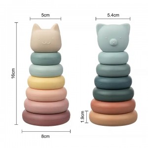 Silicone Baby Teething Toys Custom Bpa Free Infant Chewable Teether Soothing Toy