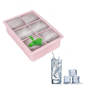 Magnae 6 cavitas Silicone Tray For Cupam Ice Cube Mold