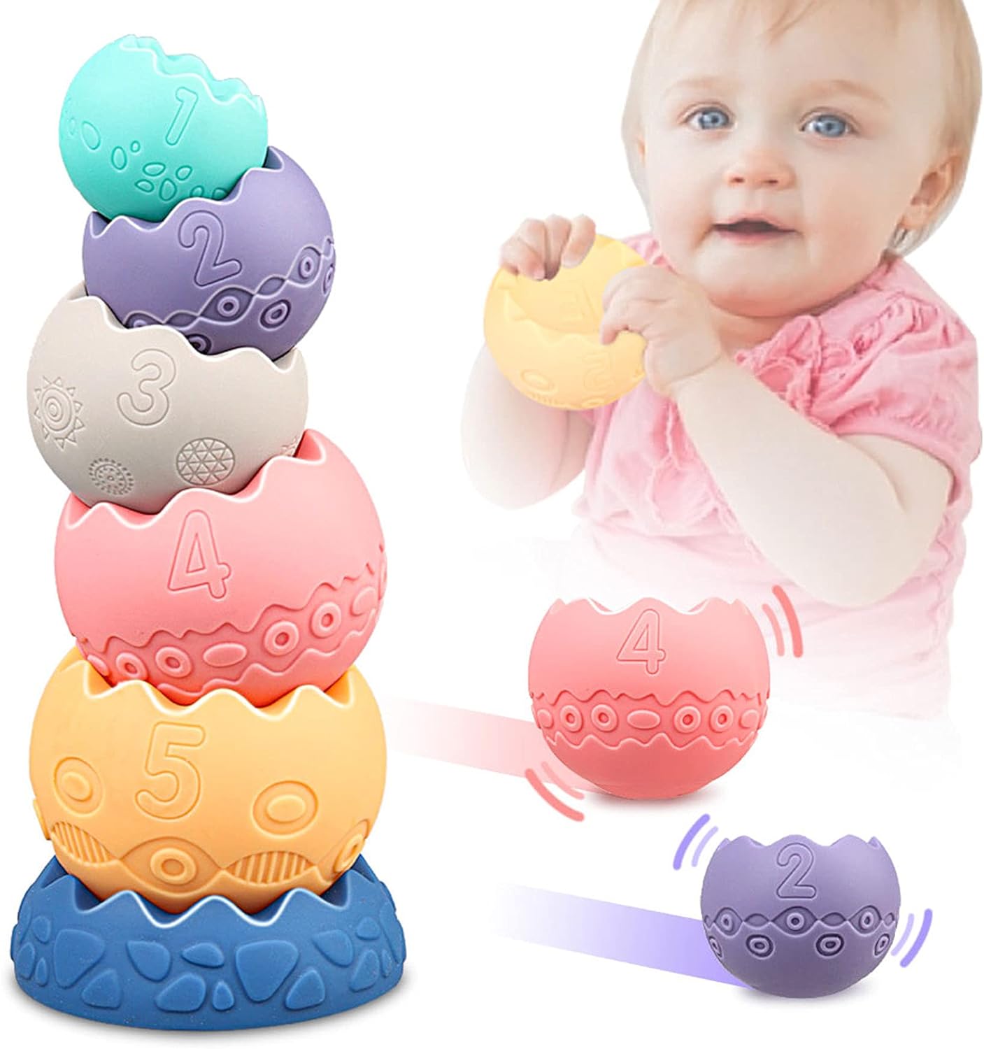 The Benefits of Baby Silicone Stacking Toy Blocks: A Must-Have for Your Little One