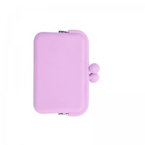 Portable Cute Mini Cilik Tas Keychain Earphone Lipstick Storage Dompet Silicone Coin Dompet