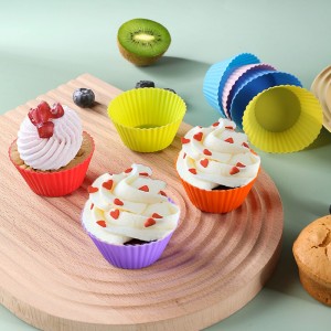 Baking Mould Pan Muffin Cups Handmade Molds Chocolate Diy Silicone Cake Molds