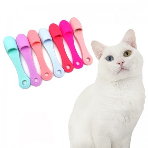 Vingerreinigingstandenhulpmiddel Hond Kat Vingertoppen Siliconen tandenborstel voor huisdieren