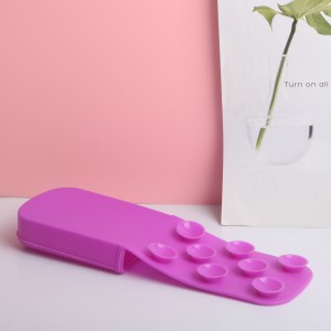 Reusable Makeup Brush Cleaner Women Carrying Silicone Folding Cosmetic Organizer