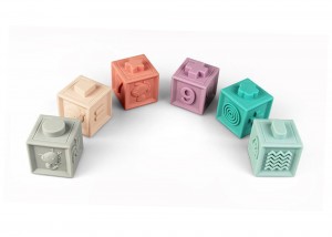Silicone soft building blocks