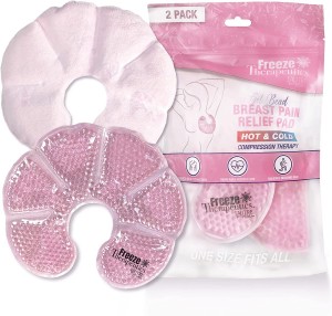 Customize Breast Cold Pack Hot Cold Compresses Breast Massager To Relieve Breast Pain Weaning Health Care Supplies