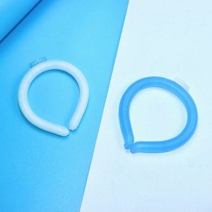 Factories Customized Printing Reusable Healthy Cold Summer Continuous Cooling Ice Neck Tube Ring