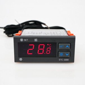 Low-cost refrigeration and defrost thermostat ETC-3000