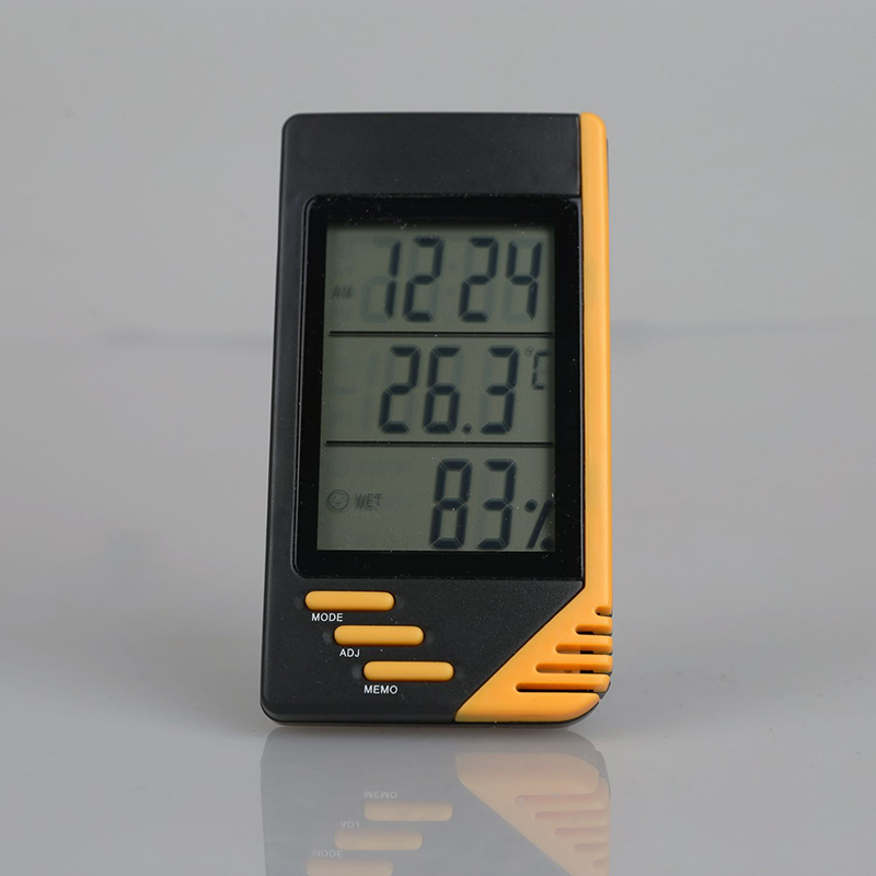 OEM Electronic Head Thermometer Exporters - Indoor thermometer and hygrometer without sensor line JDB-60 –  Sanhe