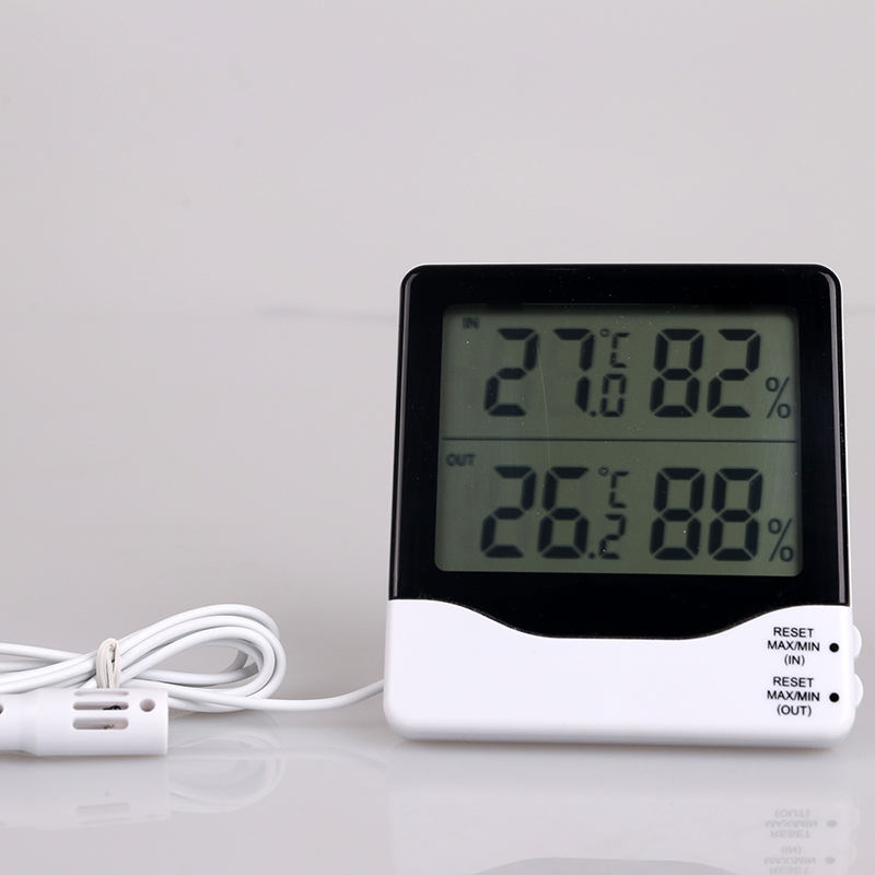 Measuring indoor and outdoor temperature and humidity meter JW-100A Featured Image