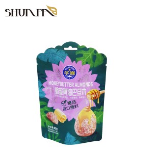 Special Shape Pouch Nuts Snack Packing Moisture-Proof Plastic Packaging Bag