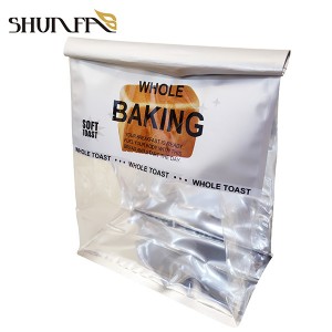 New Design Toast Bread Baked Food Tin Tie Aluminized Packaging Bag