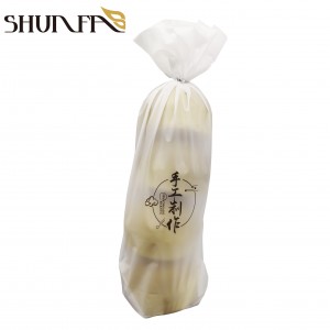 High Quality Snack Cookie Biscuit Food Packing Stand-up Frosted PE Bag