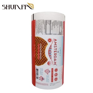 Wholesale Strong Barrier Al Material Biscuit Cookie Individual Packaging Film