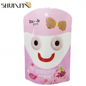 Special Shape Cartoon Pattern Stand up Pouch Snack Mint Candy Sugar Bag