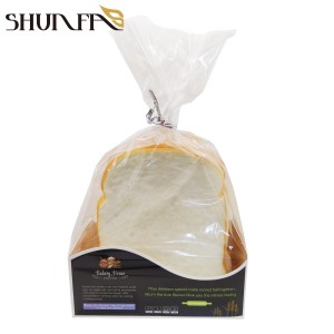 Toast Bread Baked Food Paper with Film Plastic Packaging Bag with Box