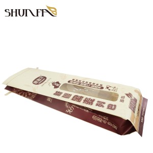 Custom Printing Russian Bread Packaging Kraft Paper Food Grade Organ Bag
