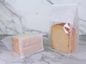 Custom Eight-side Seal Bread And Toast Packaging Baked Food Bags