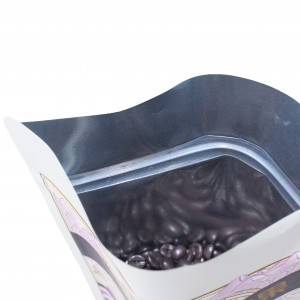 Custom Made Flexible Food Packaging Stand up Spice Nut Tea Plastic Coffee Zipper Bag
