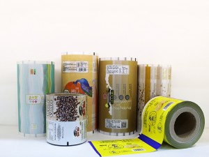 Custom Automatic Packaging Food Grade Plastic Roll Film