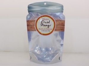 Irregular Food Packaging With Window Special-shaped Standing Zipper Bag