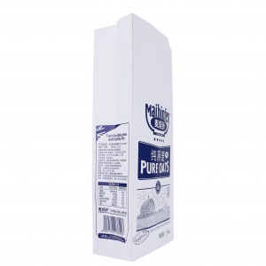 Custom Printing Multi Layers Paper Wheat Powder Square Bottom Packing Bag