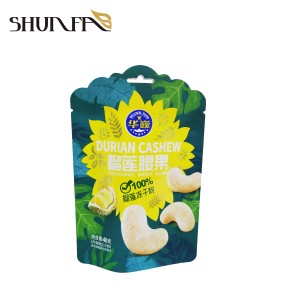 Special Shape Pouch Nuts Snack Packing Moisture-Proof Plastic Packaging Bag