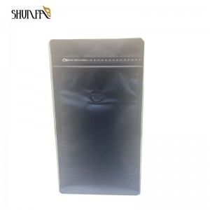 Low MOQ Several Color Plastic Coffee Beans Packaging Bag