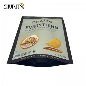 Chinese Factory Wholesale Mylar Aluminum Foil Stand up Snack Packing Bag