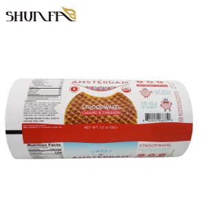 Wholesale Strong Barrier Al Material Biscuit Cookie Individual Packaging Film