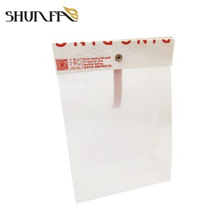 Custom Printing Pastry Biscuit Snack Luxury Eight-Side Sealing Flat Bottom Packaging Bag