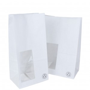 Environmentally Friendly Fully Degradable Flat Bottom Plastic Bag