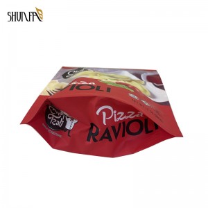 Hot Selling Plastic Resealable Tear Zipper Stand up Food Bag