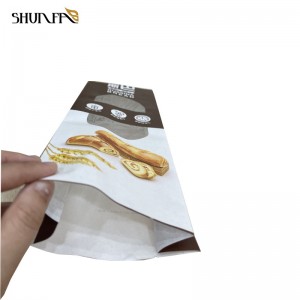 Wholesale Custom French Bread Food Packing Bags for Bakeries Candy Stores
