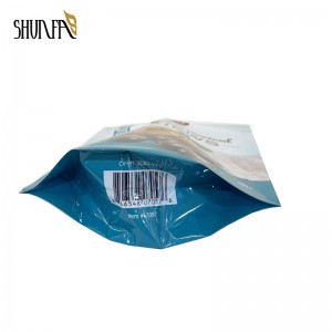 Factory Price Standing up Mylar Bag Food Bag with Resealable Zipper
