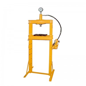 4,6,10 ton hydraulic shop press with gauge 12ton