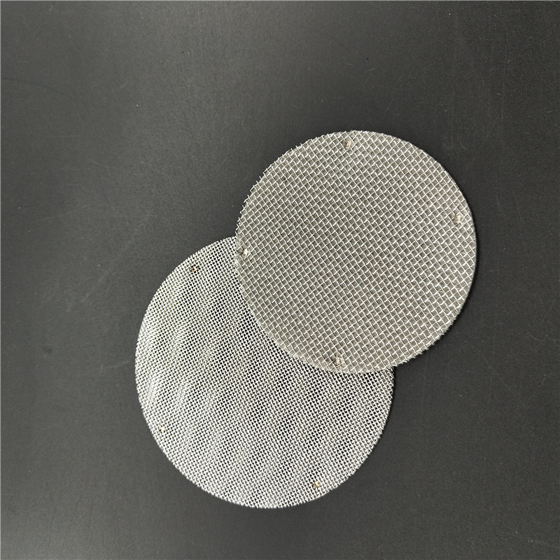 Multi layer stainless steel processing stamping filter screen pack