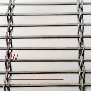 XY-3831 Architectural Mesh Metal Fabrics for Railing Infill Panel